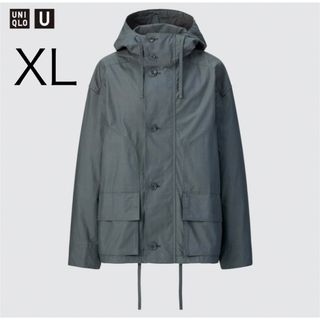 ユニクロ(UNIQLO)の【送料無料】新品タグ付 ユニクロu 23aw リラックスパーカー XLサイズ(パーカー)