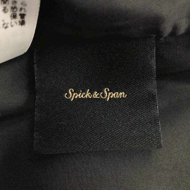 Spick & Span(スピックアンドスパン)の【美品】  Spick and Span / スピックアンドスパン | 2022AW PL/WO ツイルテーパードパンツ | 40 | ブラック | レディース レディースのパンツ(その他)の商品写真