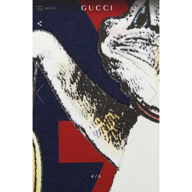 Gucci(グッチ)のGUCCI  日本限定 ヒグチユウコ キャット プリント Tシャツ レディースのトップス(Tシャツ(半袖/袖なし))の商品写真