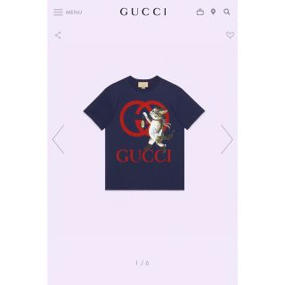 グッチ(Gucci)のGUCCI  日本限定 ヒグチユウコ キャット プリント Tシャツ(Tシャツ(半袖/袖なし))