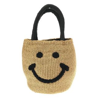 【美品】  a-jolie / アジョリー | a-jolie / アジョリー スマイル かご ハンド トート バッグ | ゴールド | レディース(トートバッグ)