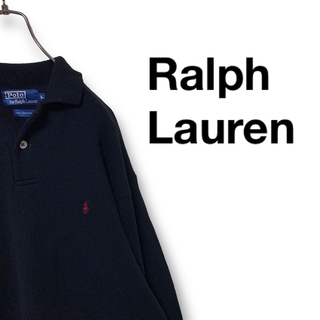 ラルフローレン(Ralph Lauren)のRalph Lauren ラルフローレン ニット セーター Lサイズ ブラック(ニット/セーター)