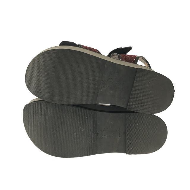 Marni(マルニ)のMARNI / マルニ | イタリア製 厚底 プラットフォーム グリッター サンダル 箱・保存袋有 | 36 | CARBONE＋BLACK | レディース レディースの靴/シューズ(スニーカー)の商品写真