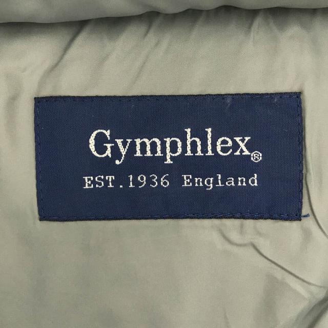 GYMPHLEX(ジムフレックス)の【美品】  Gymphlex / ジムフレックス | ナイロン ロゴ ワッペン フード ダウン ジャケット | M | セージグリーン | メンズ メンズのジャケット/アウター(その他)の商品写真