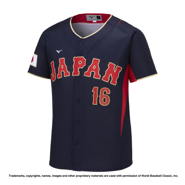 大谷翔平 #16 WBCビジターユニフォーム-connectedremag.com