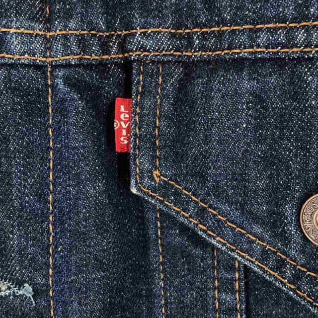 Levi's(リーバイス)のLevi's / リーバイス | Vintage 70500 small e 濃紺 トラッカー デニム ジャケット | L | インディゴ | メンズ メンズのジャケット/アウター(その他)の商品写真