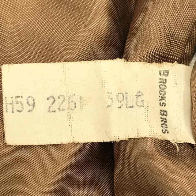 Brooks Brothers(ブルックスブラザース)のBROOKS BROTHERS / ブルックスブラザーズ | 1980s～ Vintage ヴィンテージ ウール ツイード クルミボタン 2B テーラード ジャケット | ‐ | ライトブラウン | メンズ メンズのジャケット/アウター(その他)の商品写真