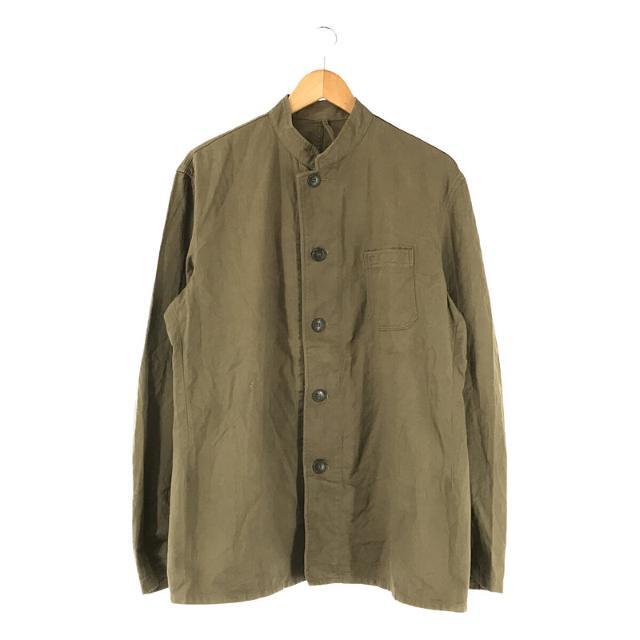 VINTAGE / ヴィンテージ | 1957年製 50s～ CZECH ARMY STAND COLLAR WORK JACKET チェコ軍 スタンド カラー ワーク ジャケット | ‐ | カーキ | メンズ