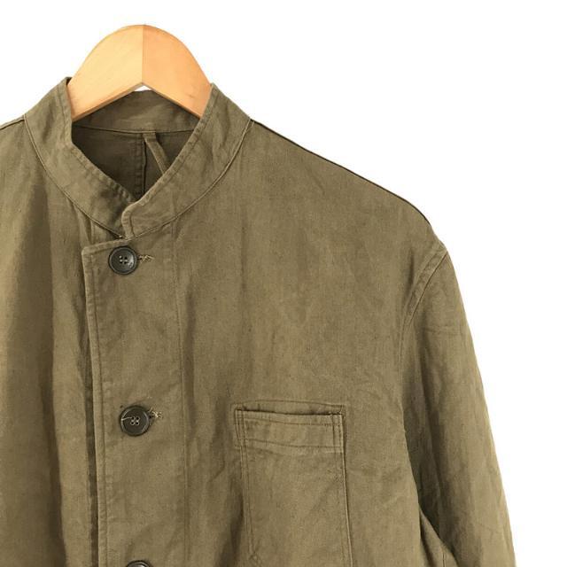 VINTAGE / ヴィンテージ | 1957年製 50s～ CZECH ARMY STAND COLLAR WORK JACKET チェコ軍 スタンド カラー ワーク ジャケット | ‐ | カーキ | メンズ 1