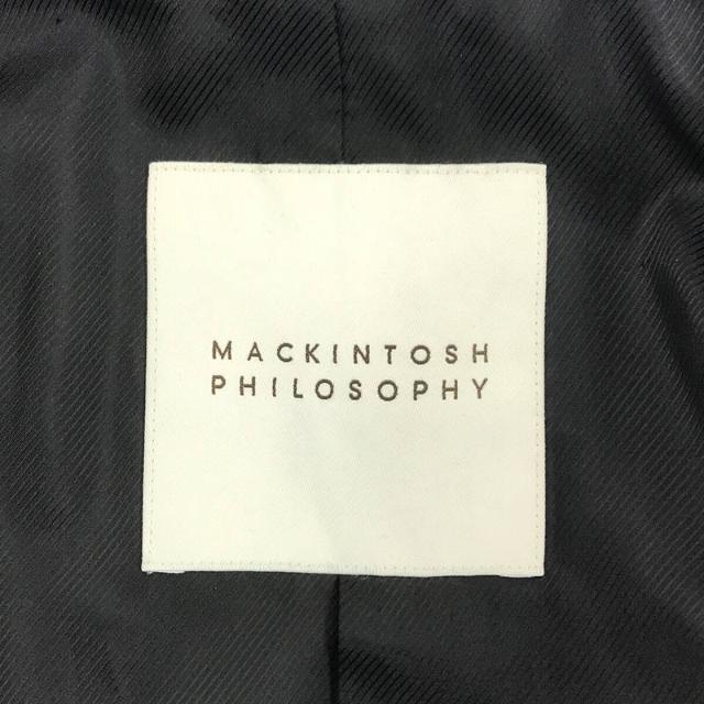 MACKINTOSH PHILOSOPHY / マッキントッシュフィロソフィー | アドミラル メルトン シングル ピーコート | 40 | ネイビー | メンズ メンズのジャケット/アウター(その他)の商品写真