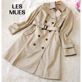 青木　トレンチコート　les mues