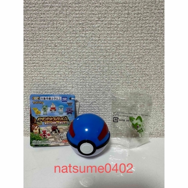 ポケモンゲットコレクションズ　あらたな世界への旅立ち！　ニャオハ エンタメ/ホビーのおもちゃ/ぬいぐるみ(キャラクターグッズ)の商品写真