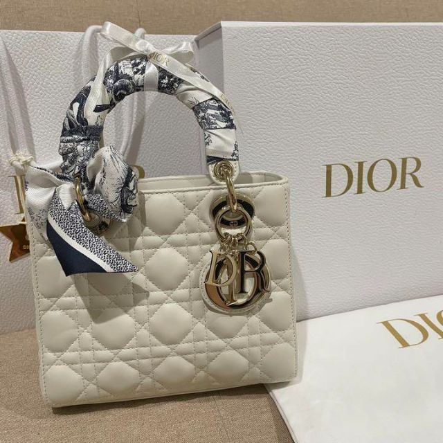 【未使用品】 Christian Dior dior バッグ lady ABCDIOR MY DIOR LADY - ハンドバッグ 【未使用品】 Christian Dior dior バッグ lady ABCDIOR MY DIOR LADY - ハンドバッグ