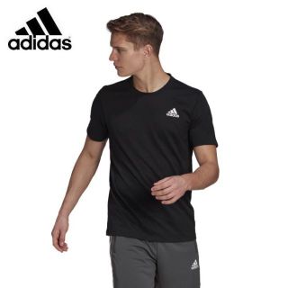 アディダス(adidas)の【新品タグ付き】アディダス★吸汗速乾 半袖Ｔシャツ★4,389円の品【黒XO】(Tシャツ/カットソー(半袖/袖なし))