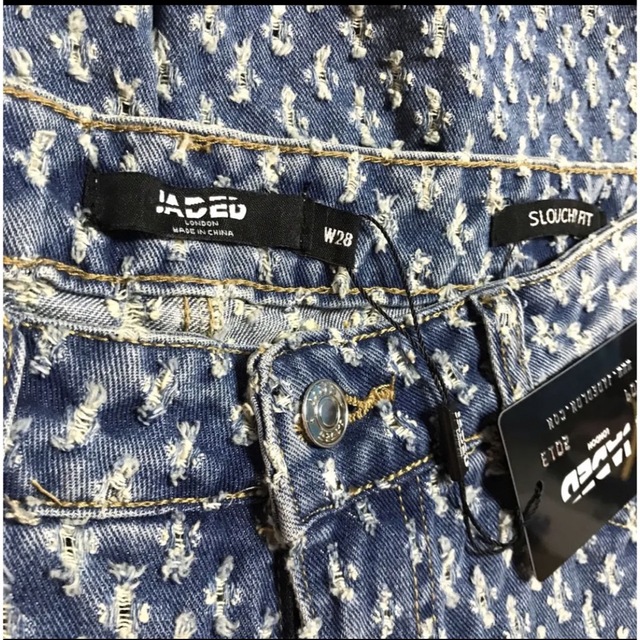 新品未使用】JADED LONDON ダメージデニム ダメージジーンズ 【税込