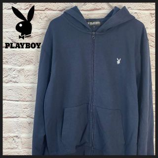 プレイボーイ(PLAYBOY)のプレイボーイ　パーカー　ジップパーカー メンズ　レディース　[ LL ](パーカー)