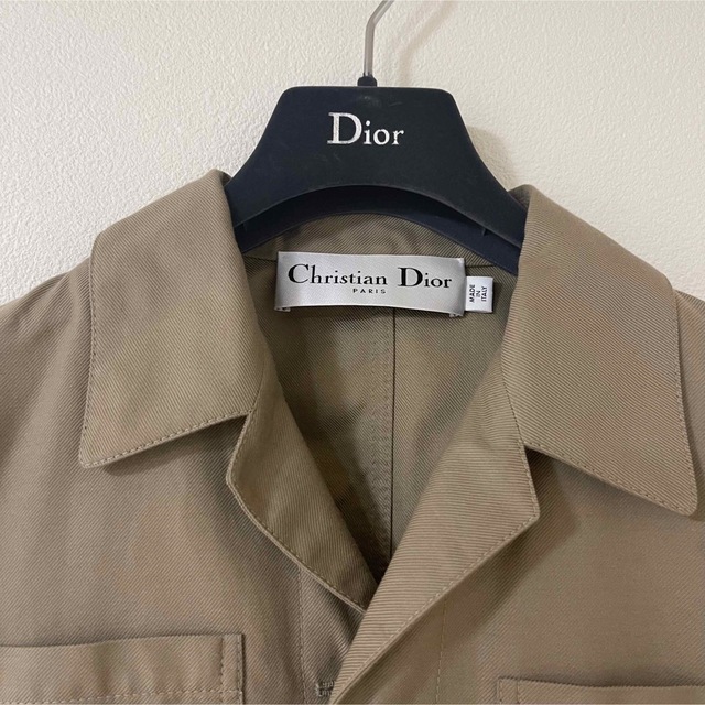 Christian Dior - christian dior ベルテッドデニムシャツの通販 Christian Dior - christian dior ベルテッドデニムシャツの通販
