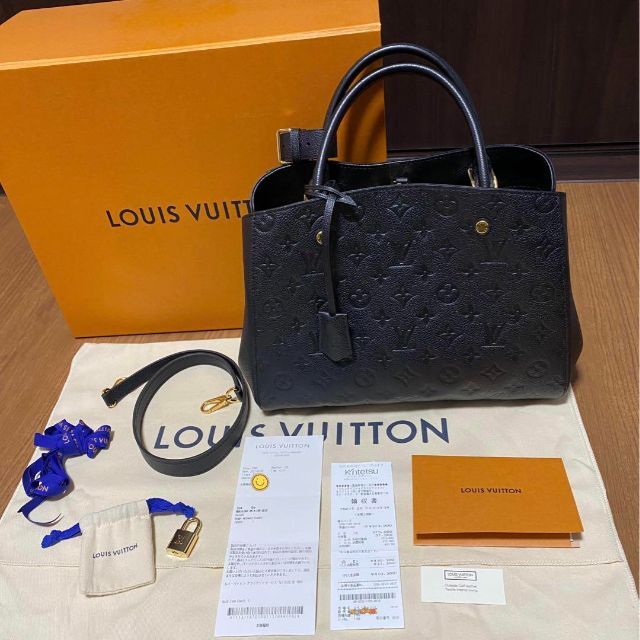 LOUIS VUITTON - 【付属品全て装備】ルイヴィトン モンテーニュMM