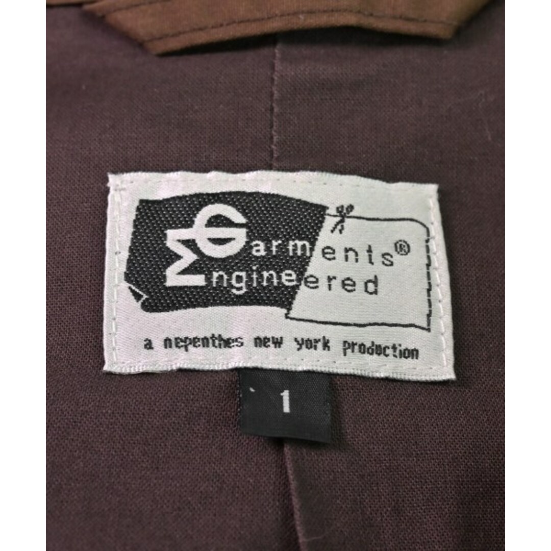 Engineered Garments コート（その他） 1(S位) 茶ボタン柄