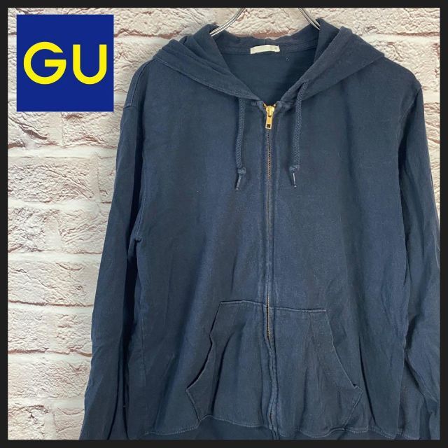 GU(ジーユー)のGU パーカー　ジップパーカー メンズ　レディース　[ M ] メンズのトップス(パーカー)の商品写真