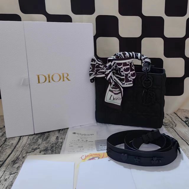 Christian Dior - 【極美品】Dior レディディオール ハンドバッグ