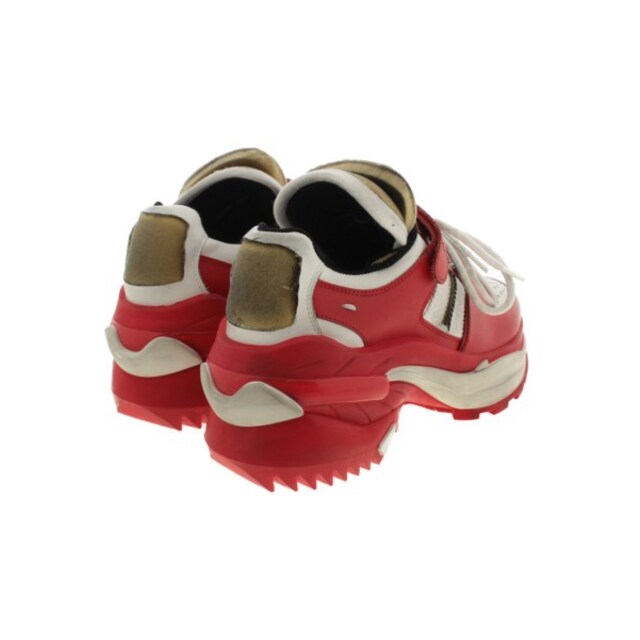 Maison Margiela スニーカー 40(25cm位) 赤x白 【古着】【中古】 メンズの靴/シューズ(スニーカー)の商品写真