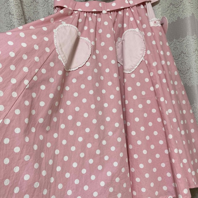 Angelic Pretty Milkshakeドットサーキュラースカート Angelic Pretty Milkshakeドットサーキュラースカート