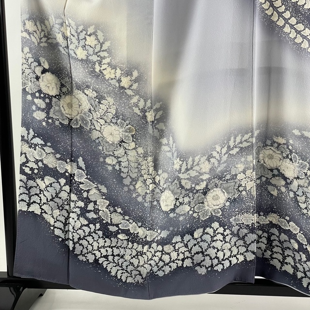 訪問着 名品 身丈160cm 裄丈65cm 正絹 【中古】 レディースの水着/浴衣(着物)の商品写真