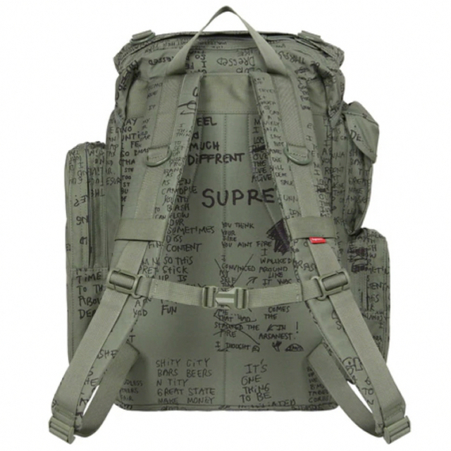 Supreme 23Ss Field Backpack Olive Gonz 2