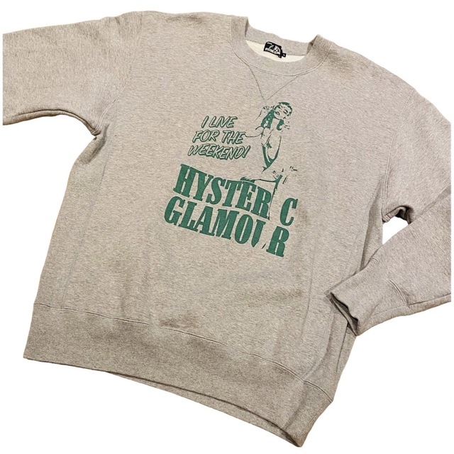 美品】HYSTERIC GLAMOUR スウェット L 日本製 大きいサイズ 公式 www