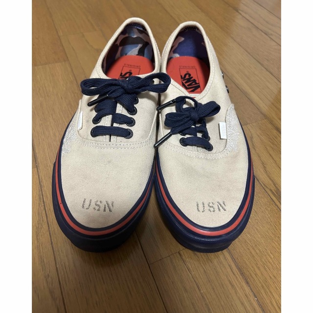 Nigel Cabourn(ナイジェルケーボン)のVAULT BY VANS × NIGEL CABOURN ナイジェルケーボン メンズの靴/シューズ(スニーカー)の商品写真