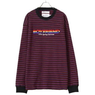 ヨーク(YOKE)のDAIRIKU 新品 Couple Border Embroidery Tee(Tシャツ/カットソー(七分/長袖))