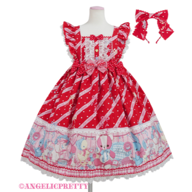Angelic Pretty MelodyToys JSK KC アカ-