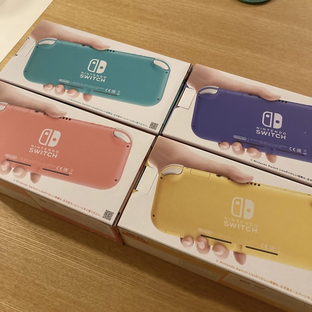 Nintendo Switch Lite 4台セット