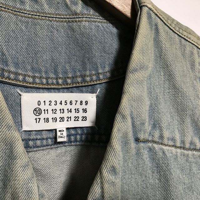 Maison Martin Margiela 17SS デニム再構築ベスト レビュー高評価の