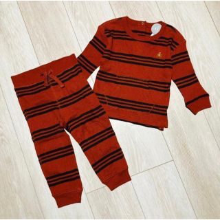 ベビーギャップ(babyGAP)のベビーギャップ★新品 ブラナンベア ボーダー柄 セットアップ(シャツ/カットソー)