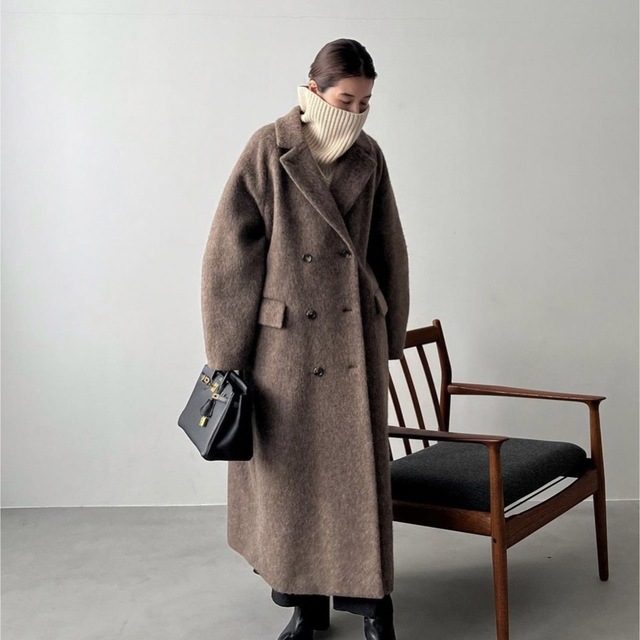 CLANE(クラネ)のクラネ　clane  コート　完売　double wool long coat レディースのジャケット/アウター(ロングコート)の商品写真