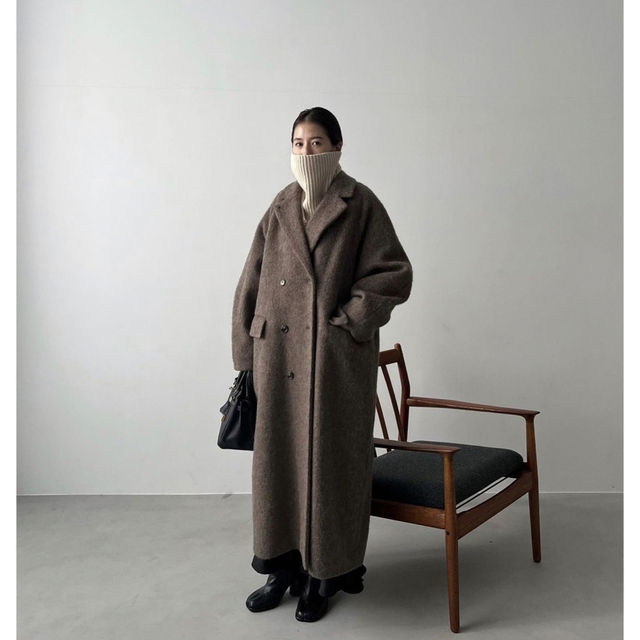 クラネ　clane コート　完売　double wool long coat