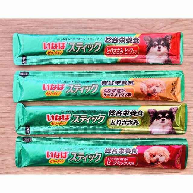 いなばペットフード(イナバペットフード)の犬のおやつスティック総合栄養食40本 その他のペット用品(犬)の商品写真