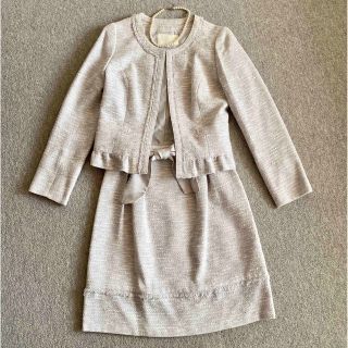 ナチュラルビューティー(NATURAL BEAUTY)の☆美品☆NATURAL BEAUTY☆ツイードスーツ☆入学式 卒業式 ハレ服☆(スーツ)