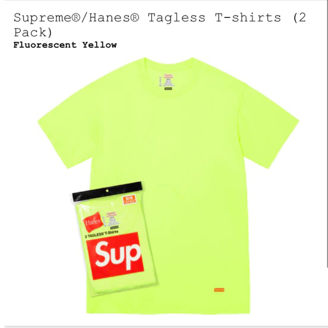 【新品未使用】Supreme Hanes Tagless T-shirts XL | フリマアプリ ラクマ