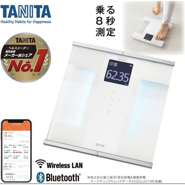 SALE/73%OFF】 タニタ TANITA RD-931L-WH ホワイト インナースキャン