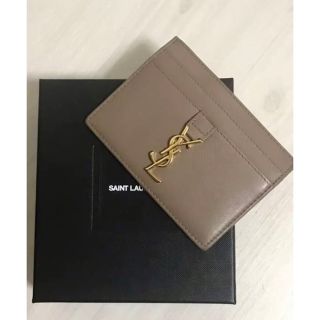 サンローラン(Saint Laurent)のサンローラン　定期入れ　パスケース　カードケース(名刺入れ/定期入れ)