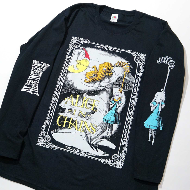 ALICE IN CHAINS ロングスリーブTシャツ Wonderland - Tシャツ ...