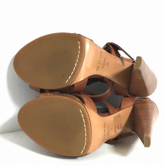 ETRO(エトロ)のエトロ サンダル 38 レディース ブラウン レディースの靴/シューズ(サンダル)の商品写真