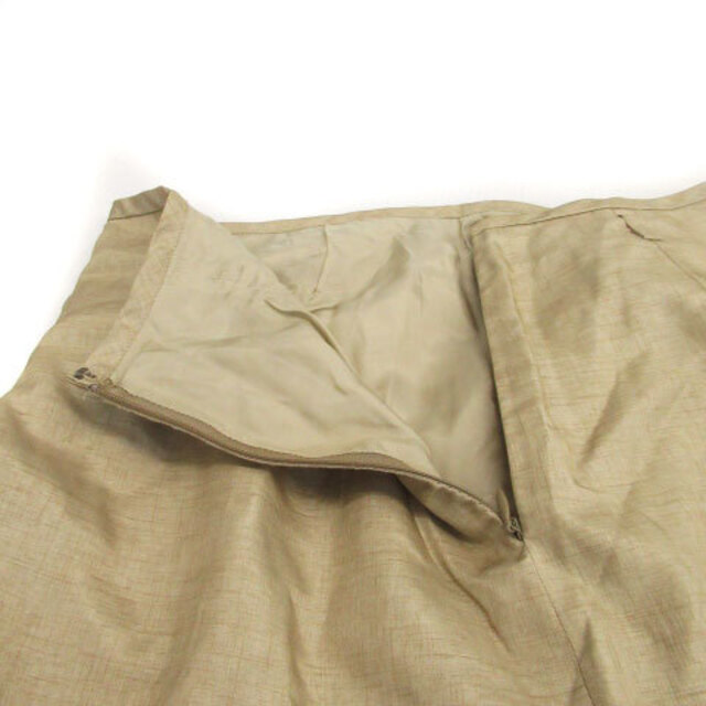 DES PRES(デプレ)のデプレ トゥモローランド フレアスカート ミモレ丈 2 ベージュ レディースのスカート(ひざ丈スカート)の商品写真