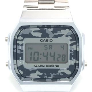 カシオ(CASIO)のカシオ 腕時計美品  A168WE メンズ グレー(その他)