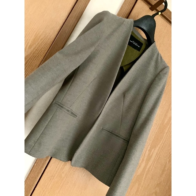 UNITED ARROWS green label relaxing(ユナイテッドアローズグリーンレーベルリラクシング)の【green label relaxing】ボタニーサージ  スーツセット レディースのフォーマル/ドレス(スーツ)の商品写真