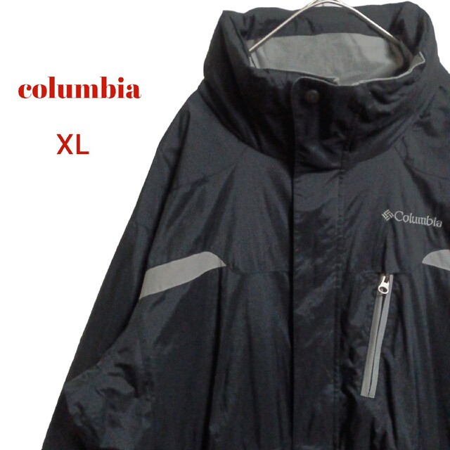 90S columbiaコロンビアマウンテンパーカー 刺繍ロゴ メンズXL ...