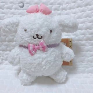 ポムポムプリン(ポムポムプリン)のサンリオ❣️激レア　マカロン　ぬいぐるみ　お着替えシリーズ　プリン(ぬいぐるみ)